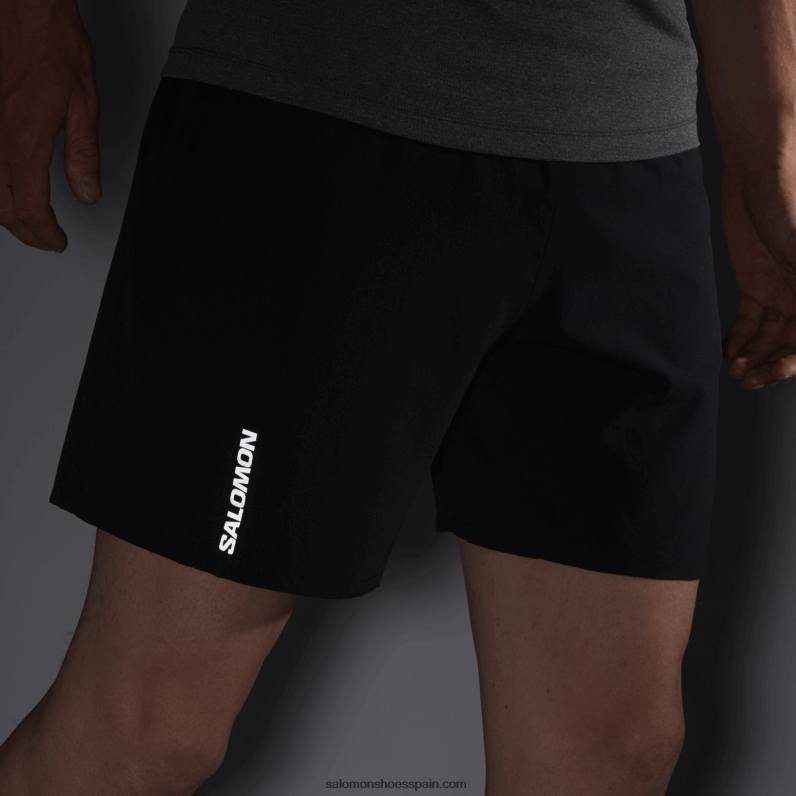 pantalones cortos de hombre - cruz 7 Salomon 00B0PZ266 profundo negro