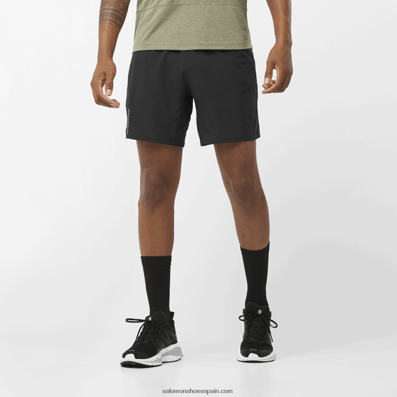 pantalones cortos de hombre - cruz 7 Salomon 00B0PZ295 profundo negro