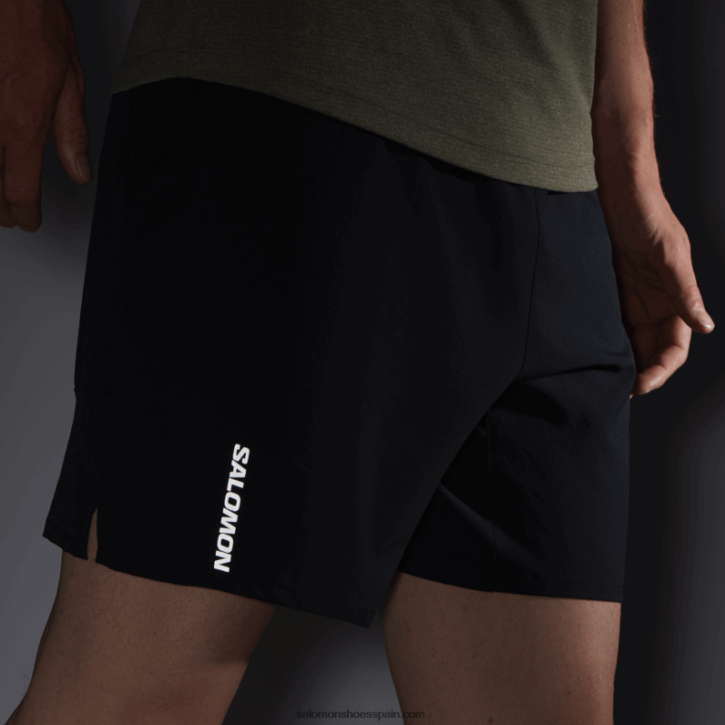 pantalones cortos de hombre - cruz 7 Salomon 00B0PZ295 profundo negro
