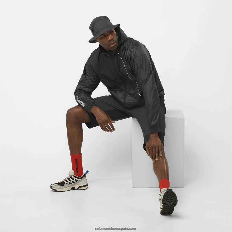 pantalones cortos de hombre - equipe Salomon 00B0PZ260 profundo negro