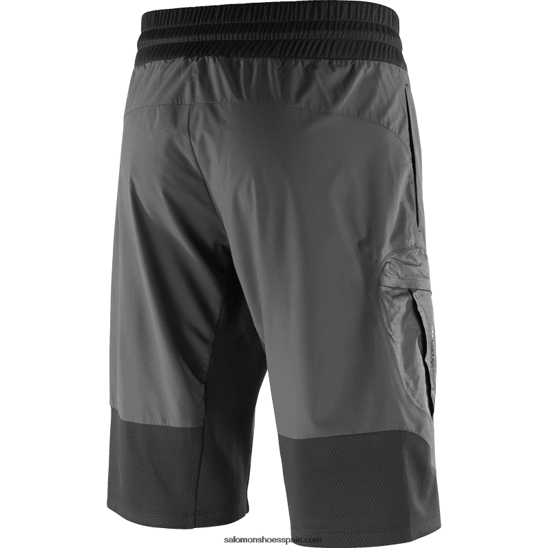 pantalones cortos de hombre - equipe Salomon 00B0PZ260 profundo negro