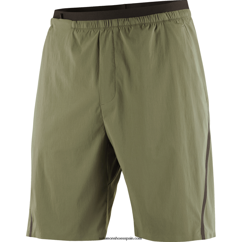 pantalones cortos de hombre - runlife Salomon 00B0PZ262 hoja de uva