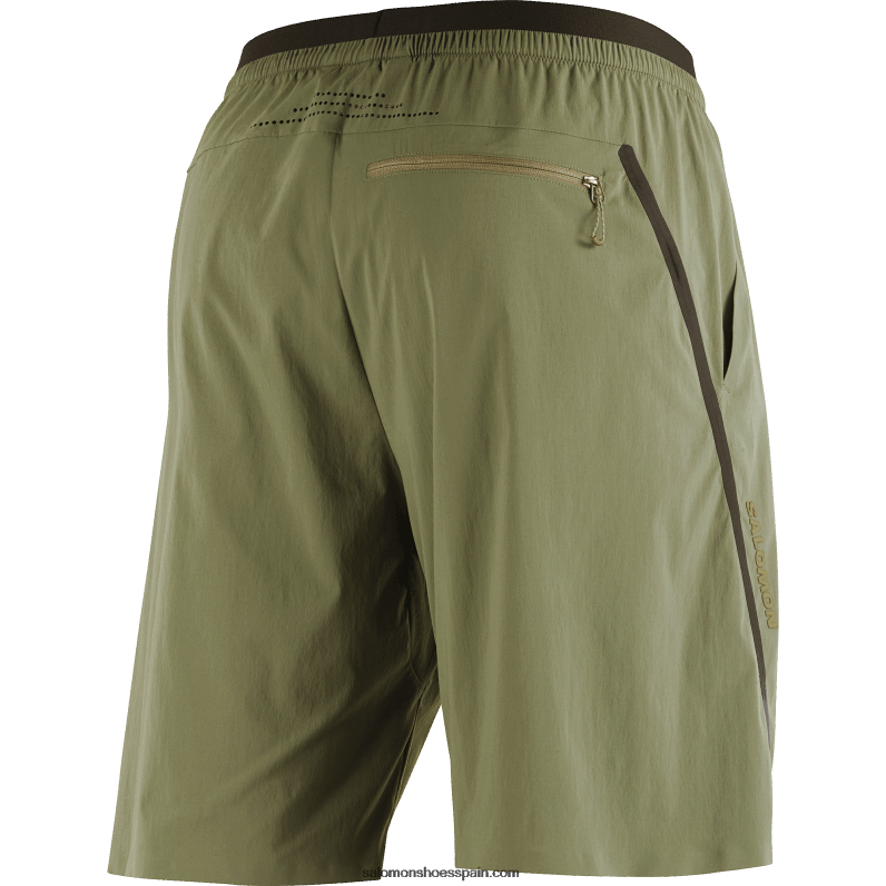 pantalones cortos de hombre - runlife Salomon 00B0PZ262 hoja de uva