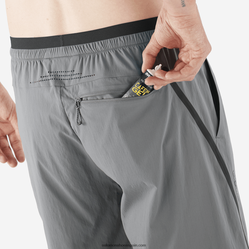 pantalones cortos de hombre - runlife Salomon 00B0PZ263 sombra tranquila