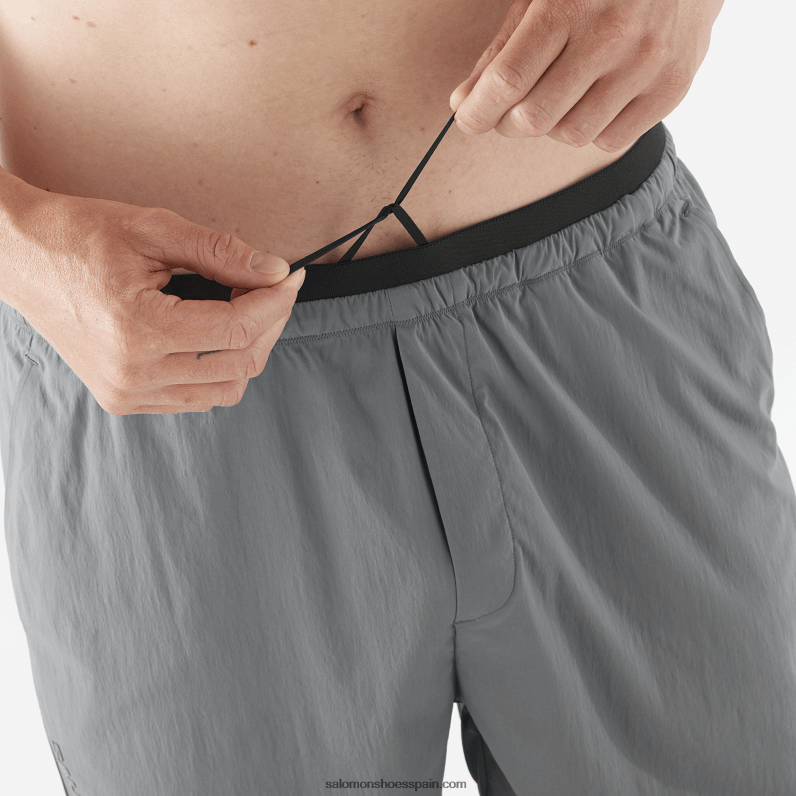 pantalones cortos de hombre - runlife Salomon 00B0PZ263 sombra tranquila