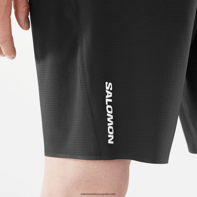 pantalones cortos de hombre - sendero bonatti Salomon 00B0PZ259 profundo negro