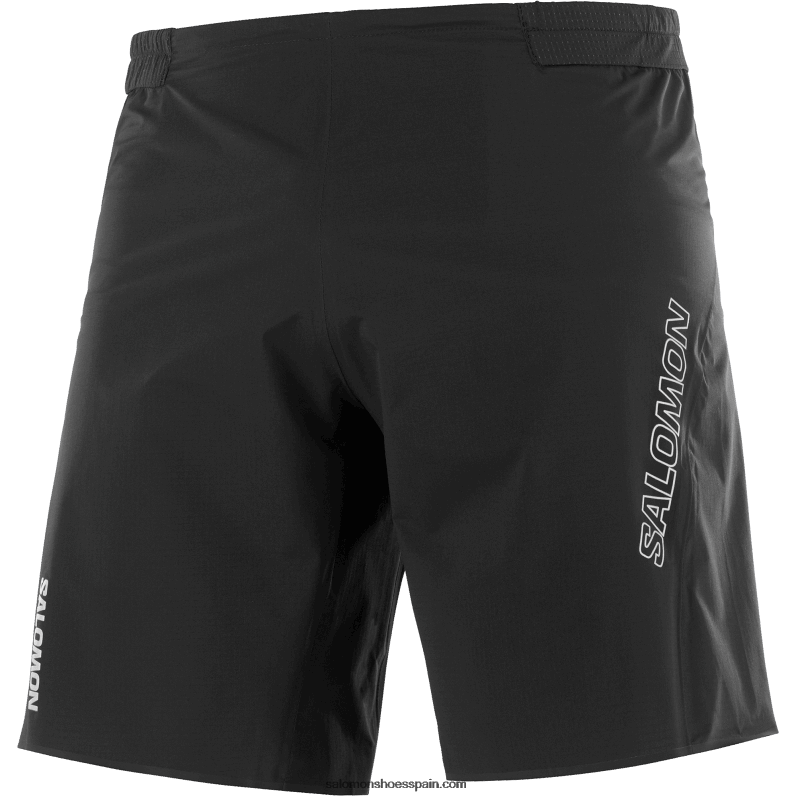 pantalones cortos de hombre - sendero bonatti Salomon 00B0PZ259 profundo negro