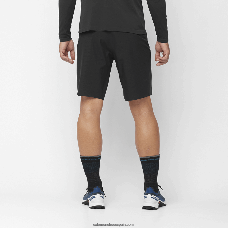 pantalones cortos de hombre - sendero bonatti Salomon 00B0PZ259 profundo negro