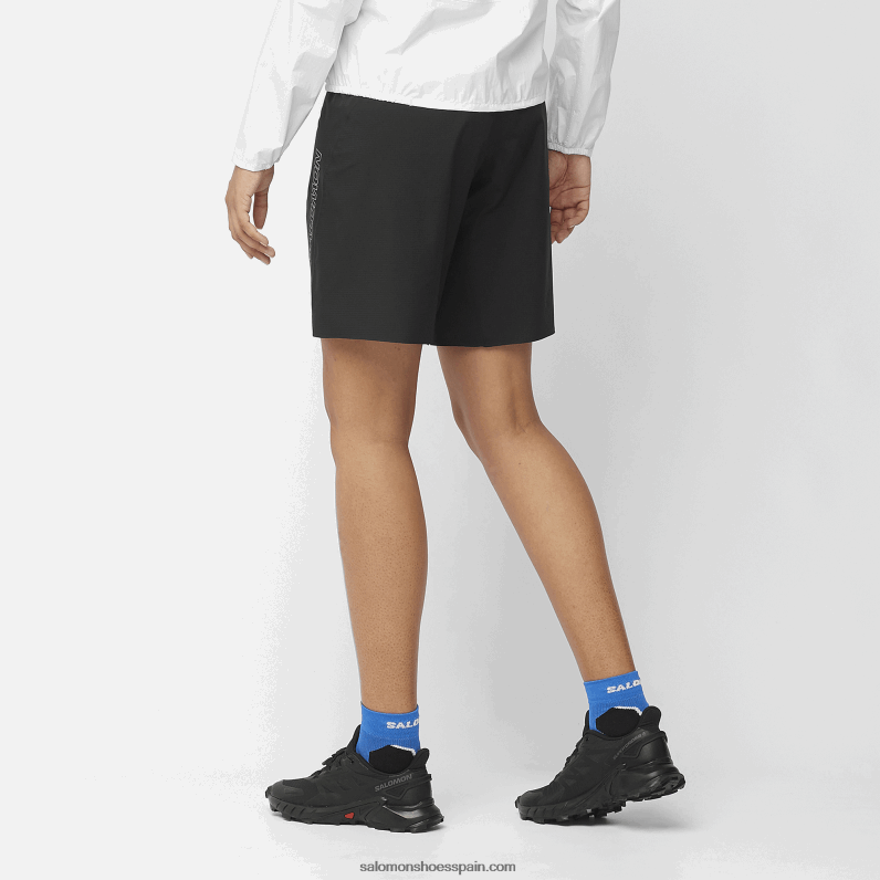 pantalones cortos de hombre - sendero bonatti Salomon 00B0PZ259 profundo negro
