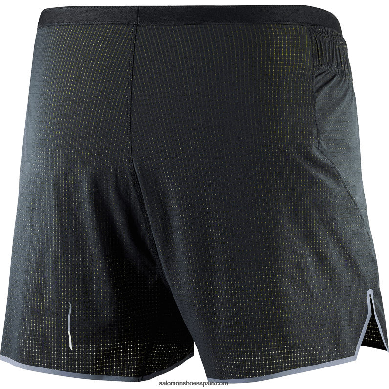 pantalones cortos de hombre - sense aero 3 Salomon 00B0PZ288 profundo negro