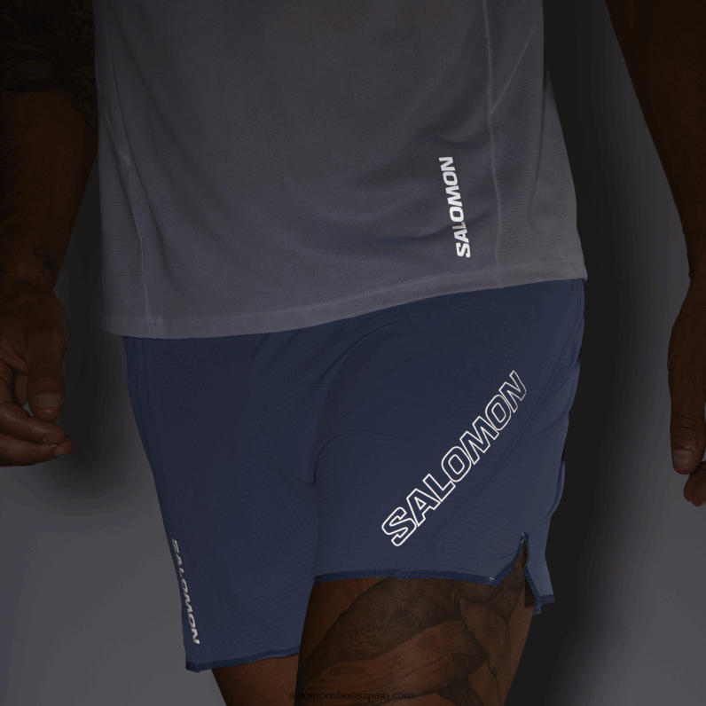 pantalones cortos de hombre - sense aero 5 Salomon 00B0PZ290 señorío inglés