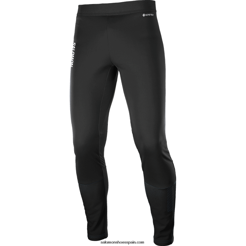 mallas de hombre - gore-tex infinium cortavientos Salomon 00B0PZ255 profundo negro