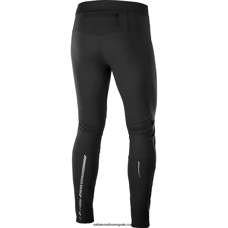 mallas de hombre - gore-tex infinium cortavientos Salomon 00B0PZ255 profundo negro