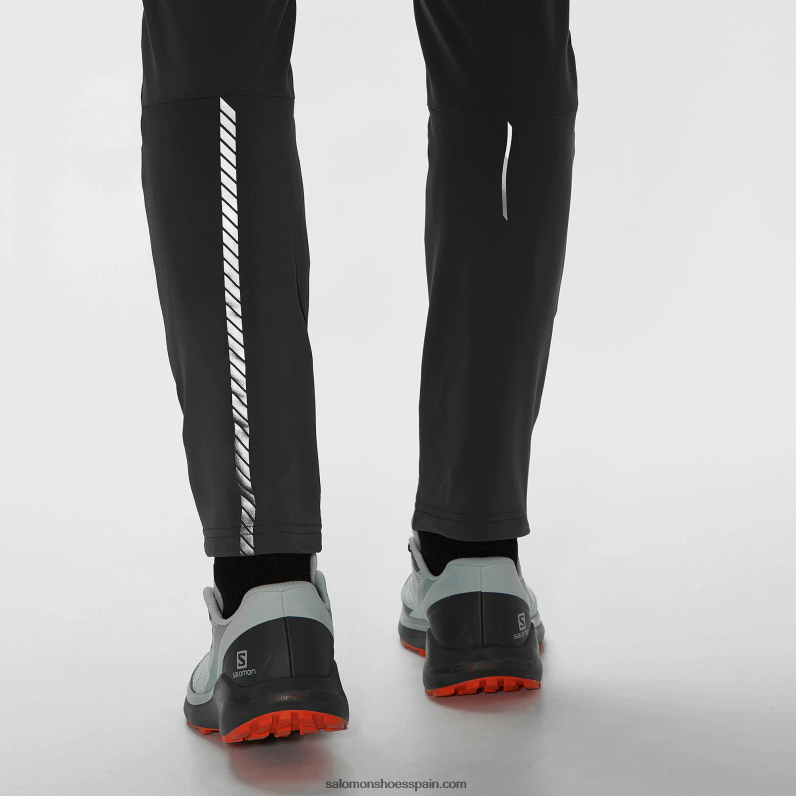 mallas de hombre - gore-tex infinium cortavientos Salomon 00B0PZ255 profundo negro