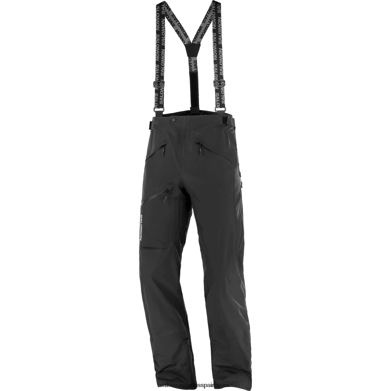 pantalones de hombre - mtn gore-tex Salomon 00B0PZ256 profundo negro
