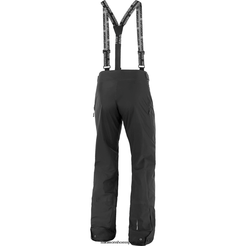 pantalones de hombre - mtn gore-tex Salomon 00B0PZ256 profundo negro