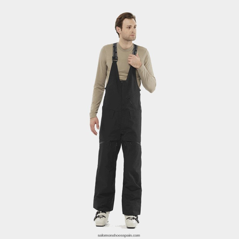pantalones de hombre - postura Salomon 00B0PZ258 profundo negro