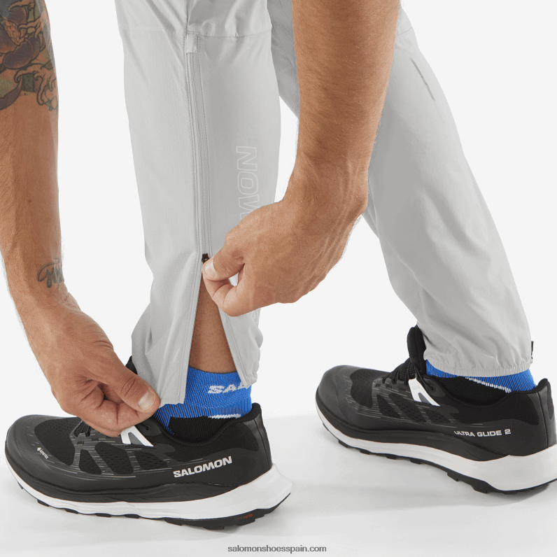 pantalones de hombre - sendero bonatti Salomon 00B0PZ250 seta de ostra