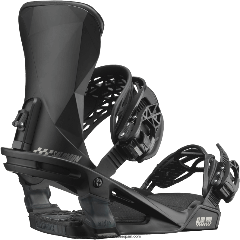 fijaciones de snowboard para hombre - alibi pro Salomon 00B0PZ613 negro