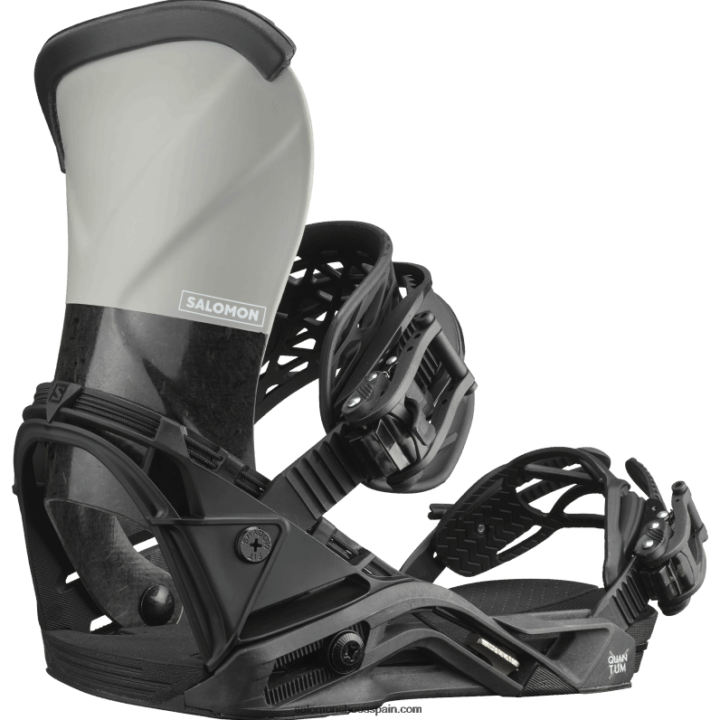 fijaciones de snowboard para hombre - carbono cuántico Salomon 00B0PZ618 carbón