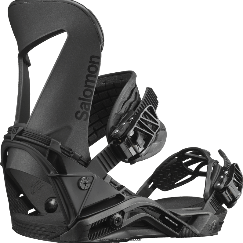 fijaciones de snowboard para hombre - holograma Salomon 00B0PZ616 negro