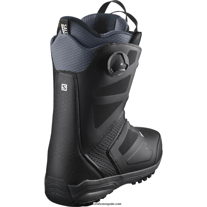 botas de snowboard para hombre - dialog dual boa wide jp Salomon 00B0PZ594 negro/imán