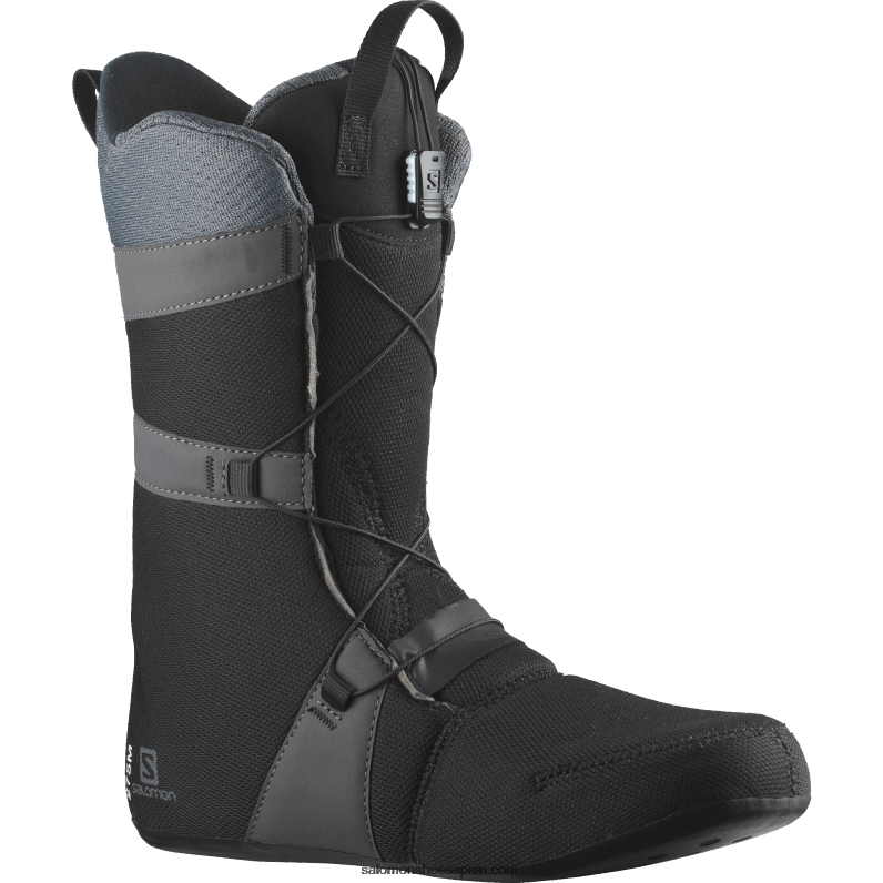 botas de snowboard para hombre - dialog dual boa wide jp Salomon 00B0PZ594 negro/imán