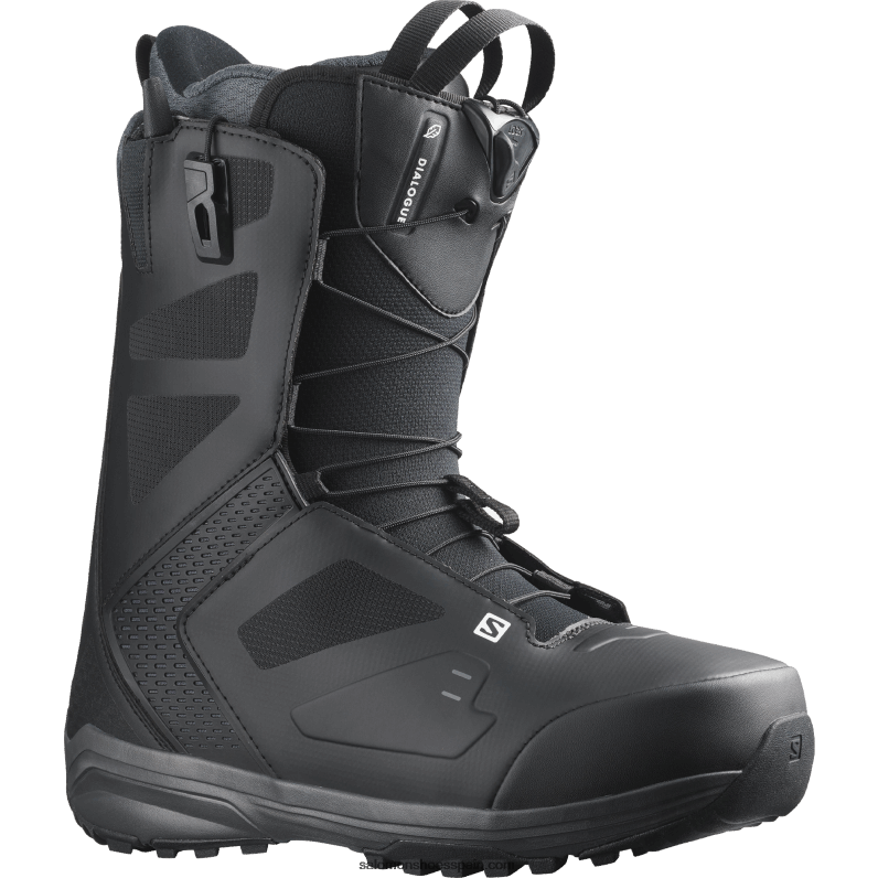 botas de snowboard para hombre - dialog wide jp Salomon 00B0PZ601 negro/imán