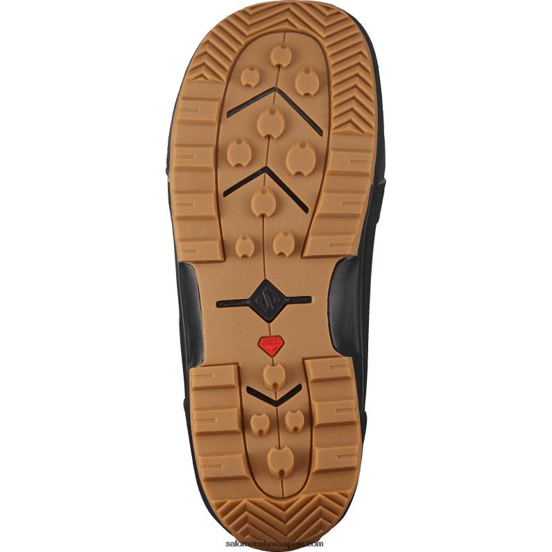 botas de snowboard para hombre - echo dual boa Salomon 00B0PZ581 verde militar-x/negro/día lluvioso