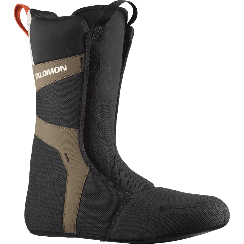 botas de snowboard para hombre - echo dual boa Salomon 00B0PZ581 verde militar-x/negro/día lluvioso