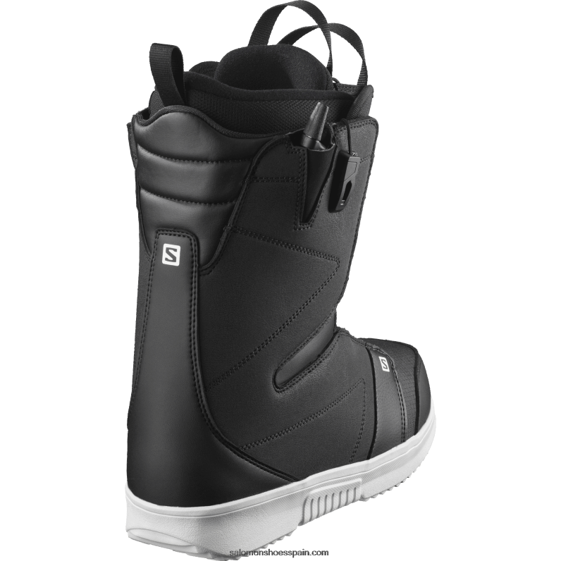 botas de snowboard para hombre - facción Salomon 00B0PZ1111 blanco negro