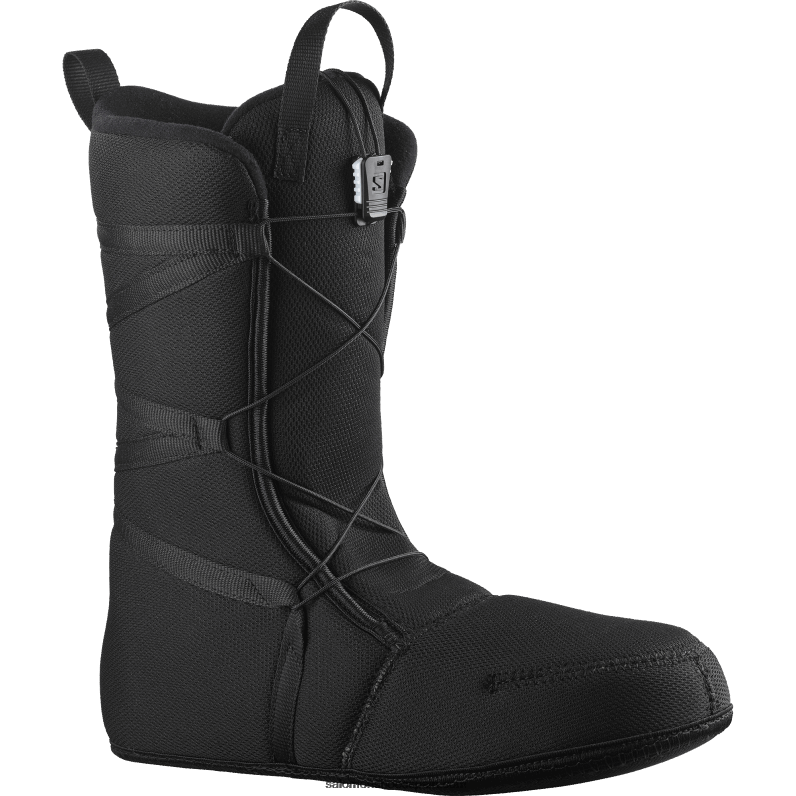 botas de snowboard para hombre - faction boa Salomon 00B0PZ599 gris/negro/blanco