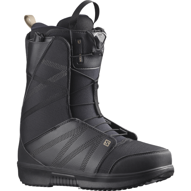 botas de snowboard para hombre - titanio Salomon 00B0PZ596 anacardo negro/tostado