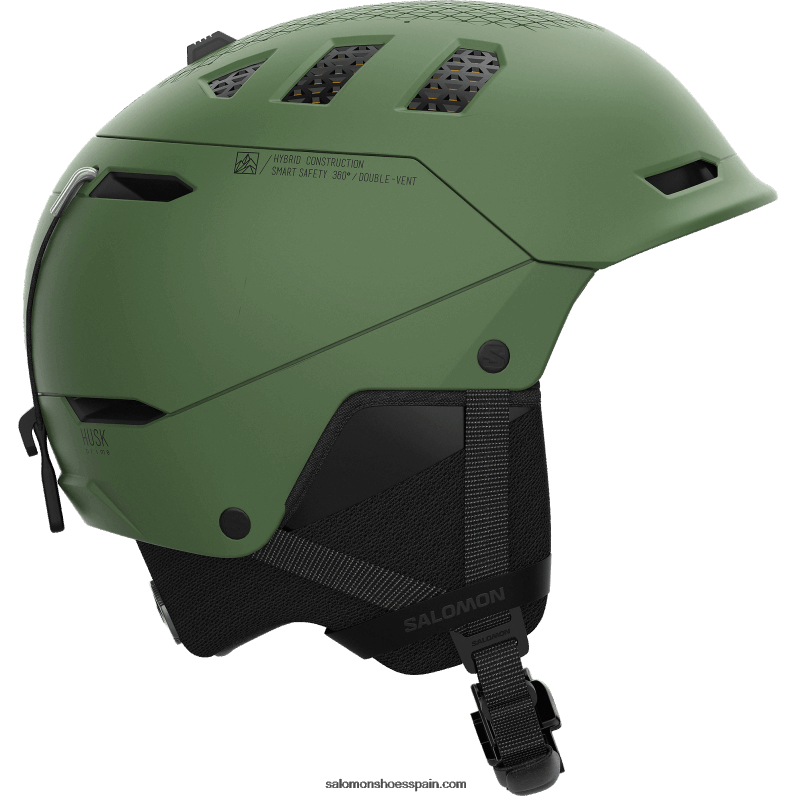 casco de hombre - husk prime mips Salomon 00B0PZ625 pato verde