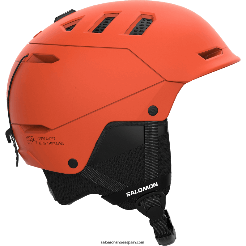 casco de hombre - husk pro Salomon 00B0PZ627 naranja roja