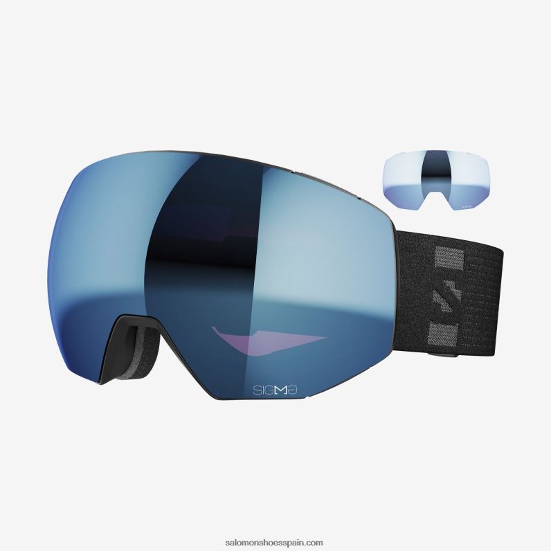 anteojos para hombres - radium prime sigma (y lente extra) Salomon 00B0PZ668 negro
