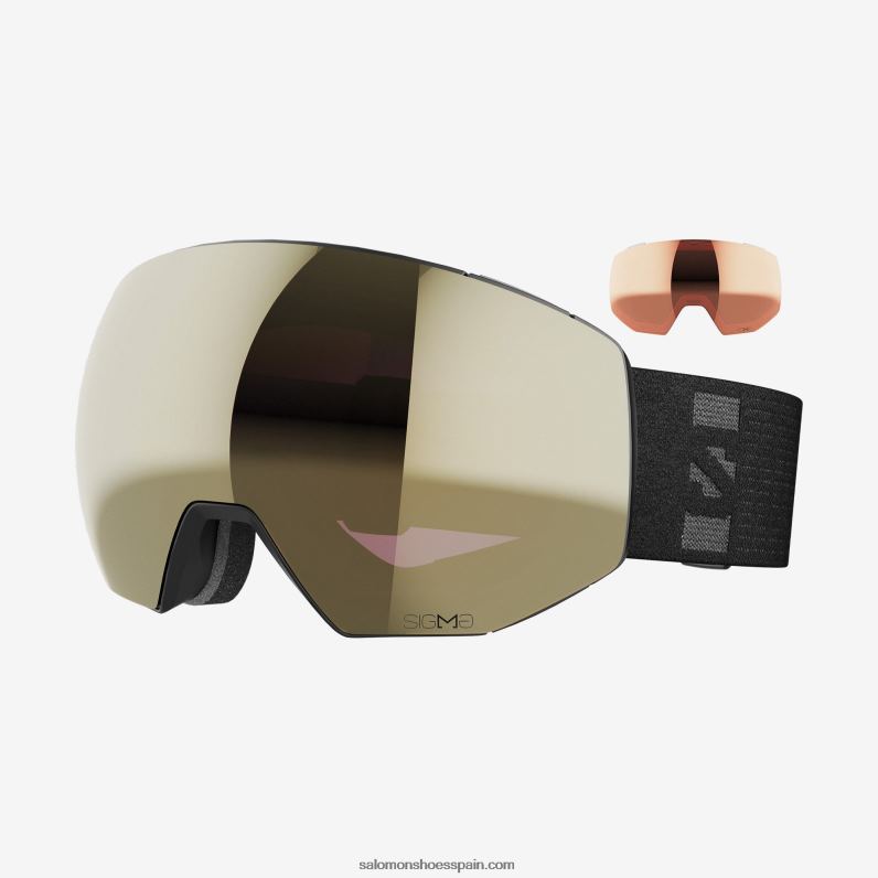 anteojos para hombres - radium prime sigma (y lente extra) Salomon 00B0PZ672 negro