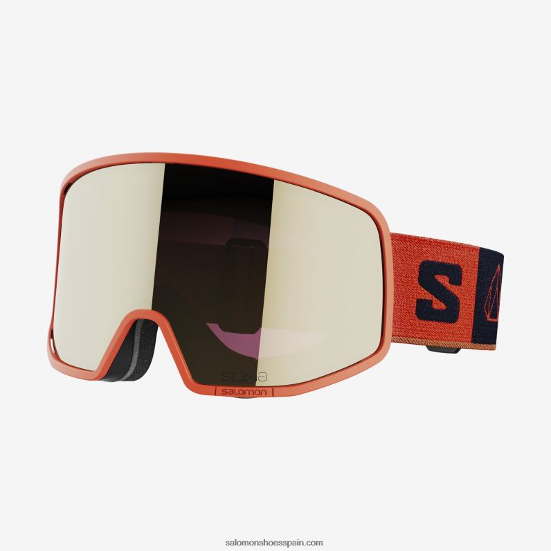 gafas de hombre - lo fi sigma Salomon 00B0PZ662 ocre quemado