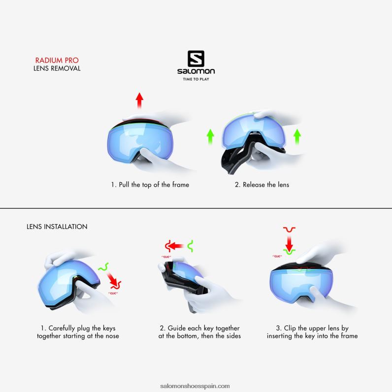 gafas de hombre - radio pro sigma Salomon 00B0PZ648 marañón asado