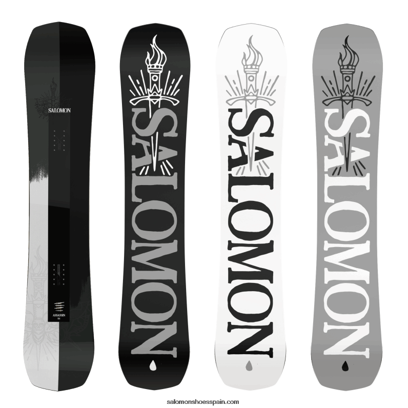 snowboard park y freestyle para hombre - assassin pro Salomon 00B0PZ575