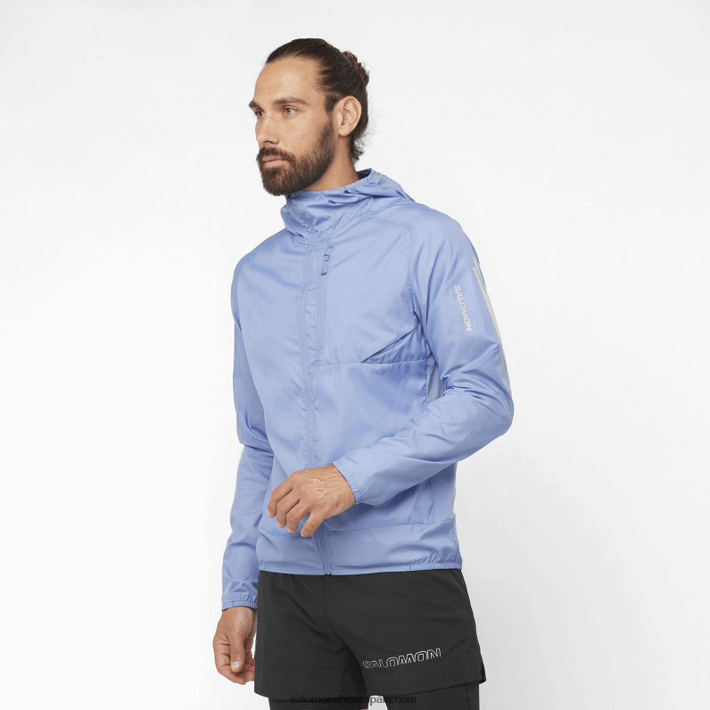 cortavientos de hombre con capucha - bonatti cross wind Salomon 00B0PZ1090 señorío inglés