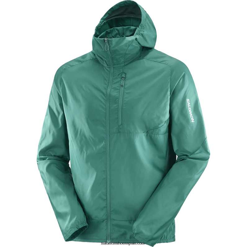 cortavientos de hombre con capucha - bonatti cross wind Salomon 00B0PZ1096 Pacífico