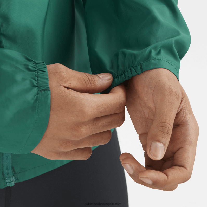 cortavientos de hombre con capucha - bonatti cross wind Salomon 00B0PZ1096 Pacífico