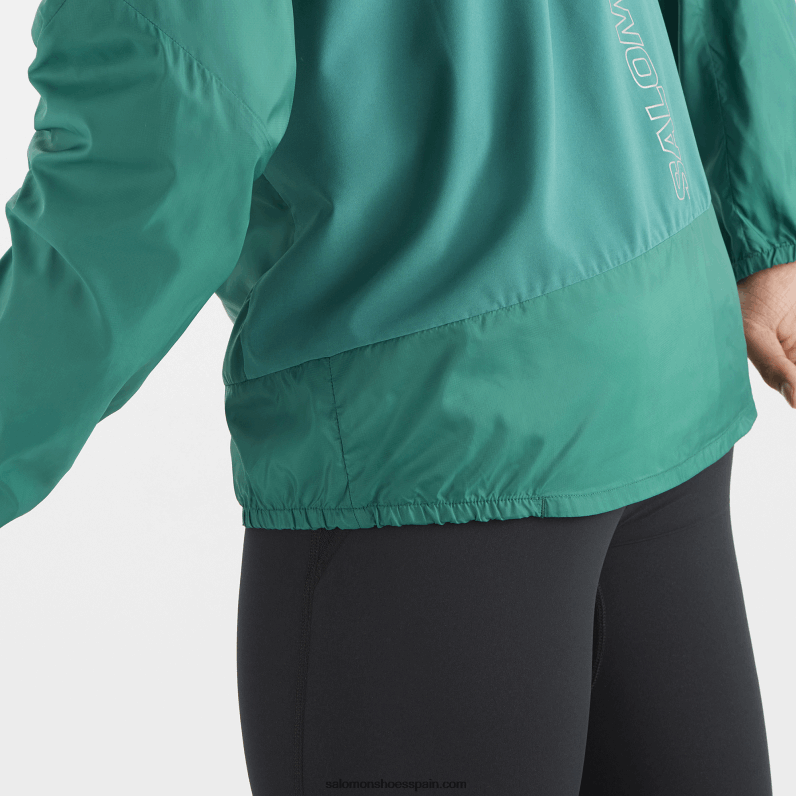 cortavientos de hombre con capucha - bonatti cross wind Salomon 00B0PZ1096 Pacífico
