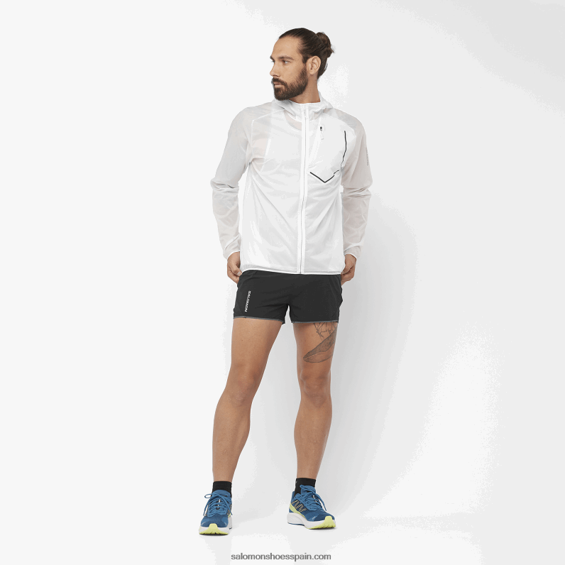 Camiseta sin mangas para hombre - sense aero Salomon 00B0PZ1194 blanco/hongo ostra