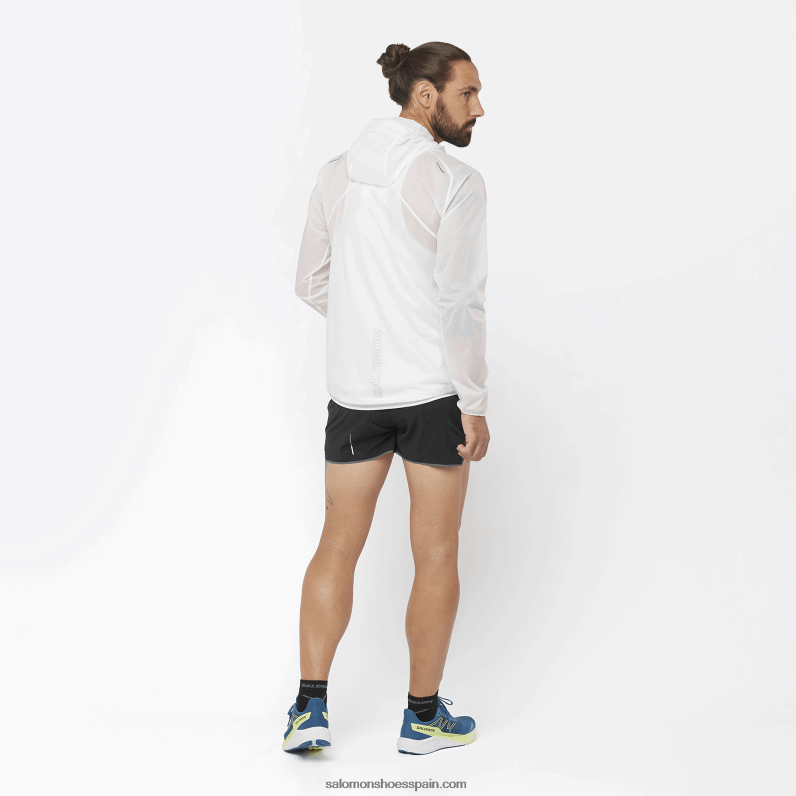 Camiseta sin mangas para hombre - sense aero Salomon 00B0PZ1194 blanco/hongo ostra