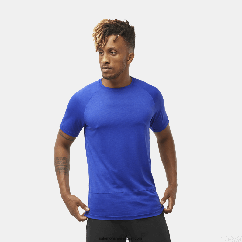 camiseta de manga corta para hombre - cross run Salomon 00B0PZ236 navegar por la web