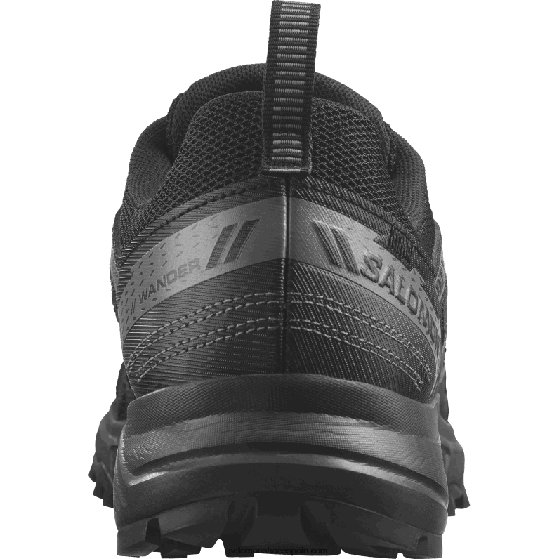 zapatillas de correr para hombre - deambular Salomon 00B0PZ1486 negro/peltre/gris escarcha