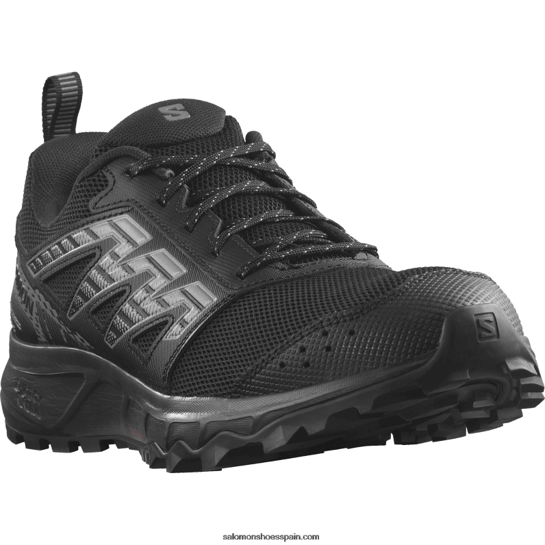 zapatillas de correr para hombre - deambular Salomon 00B0PZ1486 negro/peltre/gris escarcha