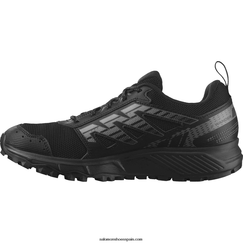 zapatillas de correr para hombre - deambular Salomon 00B0PZ1486 negro/peltre/gris escarcha